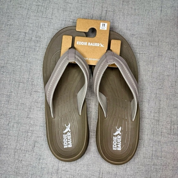 Mens Break Point 2 Flip Flops Black Sandals Comfortable Walking Summer Sz 11 NWT - Picture 7 of 10